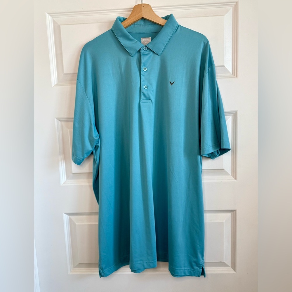 Callaway Opti-Dry Teal Golf Shirt for Men